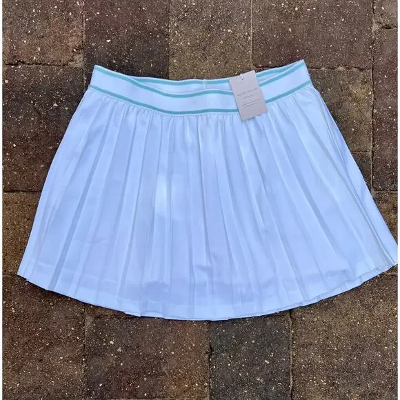 Peter Millar Mickey pleated white golf skirt size M - Picture 2 of 5